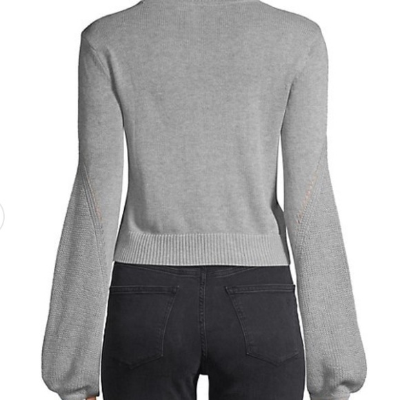 BCBGeneration Crop Bell Sleeve Sweater - Picture 2 of 10